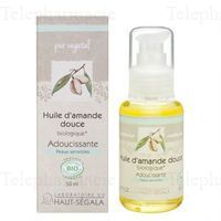 HAUT-SEGALA Huile v&eacute;g&eacute;tale d'amande douce bio 100ml