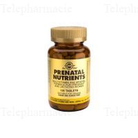 SOLGAR Prenatal nutrients x120 tablettes