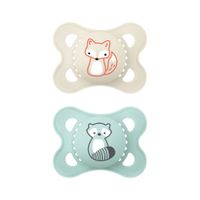MAM Original duo sucettes 2-6 mois Couleur de la nature REF 39