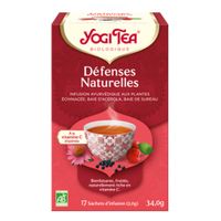 YOGI TEA Tis ayurv&eacute;di d&eacute;f nat bio 17Sach/2g