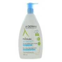 A-DERMA Primalba B&eacute;b&eacute; lait de toilette hydratant flacon pompe 500ml