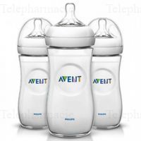 AVENT BIB NATURAL PP 330ML X