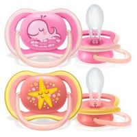 AVENT Ultra Air - Sucettes 6-18 mois Baleine / Etoile