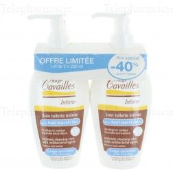 Soin Intime avec Anti-Bact&eacute;rien Lot de 2 x 200ml