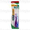 GUM n&deg;581 Brosse &agrave; dents activital souple Lot de 2