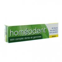 HOMEODENT soin complet dents et gencives citron Tube 75ml