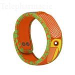 Bracelet couleur r&eacute;pulsif anti-moustiques naturel enfant des 3 ans