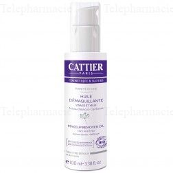 CATTIER Puret&eacute; Divine huile d&eacute;maquillante bio
