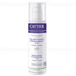 CATTIER Vague De Puret&eacute; gel nettoyant r&eacute;&eacute;quilibrant bio