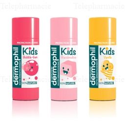 DERMOPHIL Stick proctection kids go&ucirc;t Marshamallow 4g