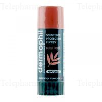 DERMOPHIL Soin teint&eacute; protection l&egrave;vre Beige ros&eacute; 4g