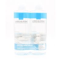 EAU MICELLAIRE BIPHASEE 400 ML LOT 2