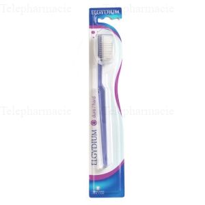 ELGYDIUM Brosse &agrave; dents anti plaque dure