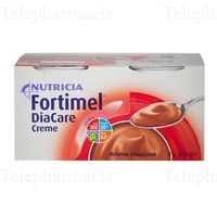 Fortimel Diacare Cr&egrave;me Chocolat 4x200g