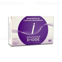 D'iode 30 ampoules de 2ml