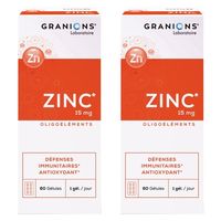 GRANIONS ZINC 60 GEL DUO