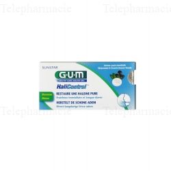 GUM Halicontrol pastilles cassis menthol&eacute; x 10