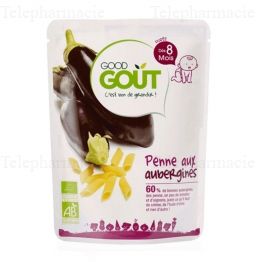 Go&ucirc;t Plat Pennes aux Aubergines d&egrave;s 8m 190g
