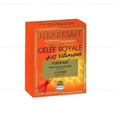 Gel&eacute;e Royale +12 Vitamines 30 comprim&eacute;s
