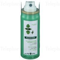 KLORANE Ortie bio - Shampooing sec s&eacute;bor&eacute;gulateur spray 50ml