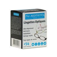 NU MOMENTS Lingettes optiques