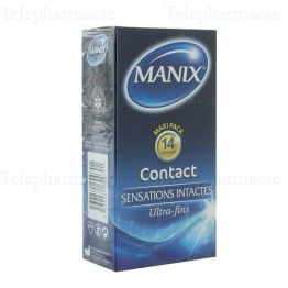 Contact preservatifs ultra fins x14