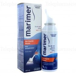 Marimer Adultes Hygi&egrave;ne Nasale Nez Bouch&eacute; 100ml