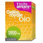 VITAVEA Gel&eacute;e royale bio 1800mg lot de 3 x 10 ampoules