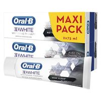 ORAL B DENT 3D WHITE CHARBON 75ML2