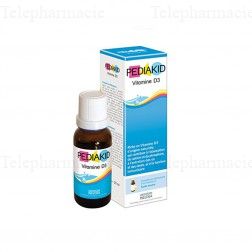 Vitamine D3 Flacon Gouttes de 20ml