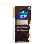 PHYTO Color n&deg;4MC couleur soin aux plantes tinctoriales ch&acirc;tain marron chocolat 1 teinture + 1 r&eacute;v&eacute;lateur + 1 soin