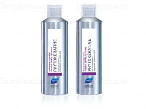 Phyto phytokeratine shampooing reparateur cheveux abimes et cassants 2x200ml