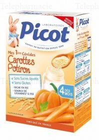 Mes 1&egrave;res C&eacute;r&eacute;ale carottes potiron - 200 g