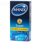 Pr&eacute;servatifs Super - bo&icirc;te de 6 pr&eacute;servatifs