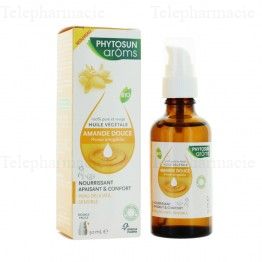 PHYTOSUN Ar&ocirc;ms Huile v&eacute;g&eacute;tale d'Amande douce bio