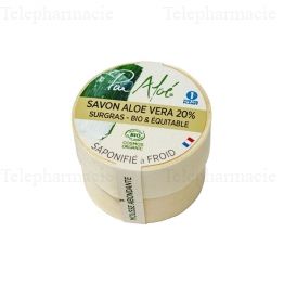 PUR ALOE Savon Aloe Vera 20% savon pain 90g
