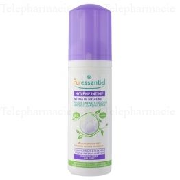 PURESSENTIEL Mousse lavante douceur hygi&egrave;ne intime flacon 150ml
