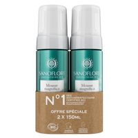 SANOFLORE MAGNIFICA MOUSSE 150ML X2