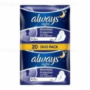ALWAYS Ultra night duo pack
