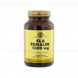 SOLGAR CLA tonalin 1300mg 60 g&eacute;lules