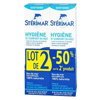 ST&Eacute;RIMAR Hygi&egrave;ne du nez Lot de 2 flacons 100ml