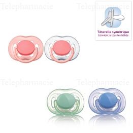 AVENT Ultra Air Sucettes orthodontiques Rose