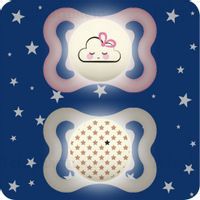 MAM Duo sucettes 2-6 mois Supreme Nuit REF37