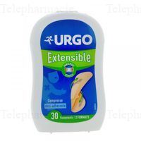 URGO pansements extensibles Bo&icirc;te de 30