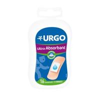 URGO Ultra absorbant 3 formats bo&icirc;te de 16 pansements