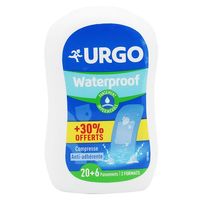 URGO WATERPROOF PANS TRSP 20+6