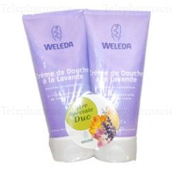Cr&egrave;me de douche &agrave; la lavande lot de 2 x 200 ml