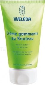 WELEDA Cr&egrave;me gommante au bouleau tube 150ml