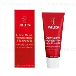 WELEDA Cr&egrave;me mains r&eacute;g&eacute;n&eacute;ratrice &agrave; la Grenade bio